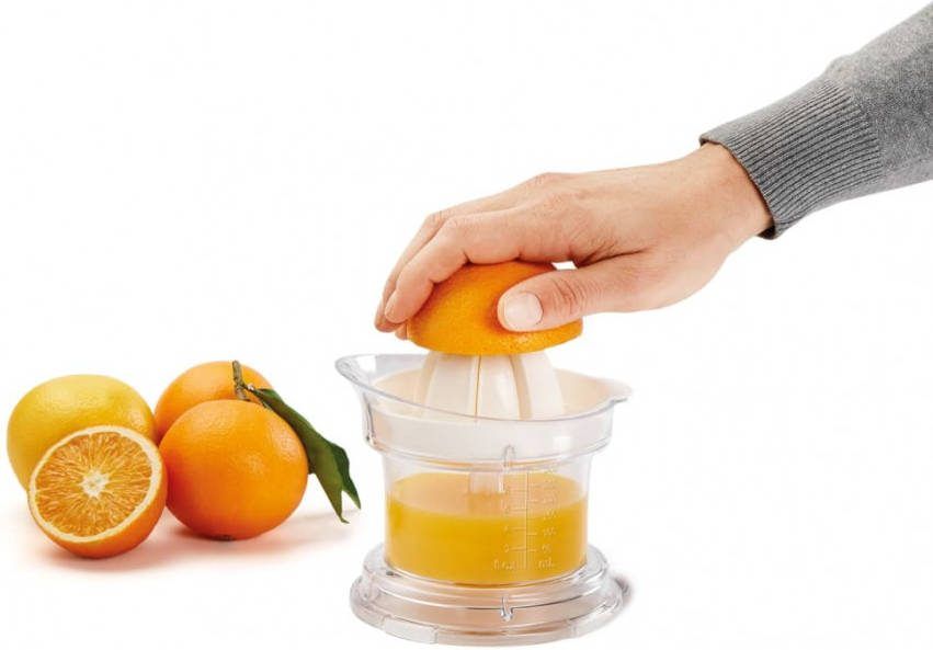 Metaltex Citruspers 300 Ml 14 X 15 Cm Transparant/wit