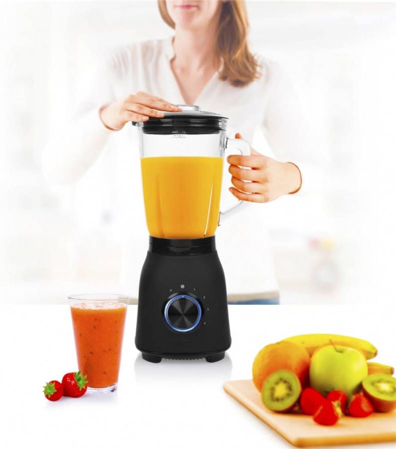 Princess Blender Black Steel 212092 Zwart