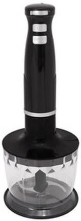 Inventum MX301S blender 0, 7 l Staafmixer 600 W Zwart, Roestvrijstaal