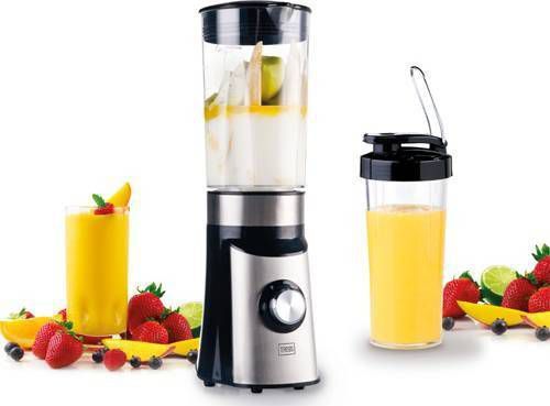 Trebs blender incl. 1 literkan en 450 ml drinkbeker